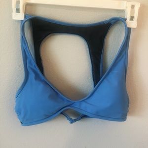 Blue Aerie bikini top